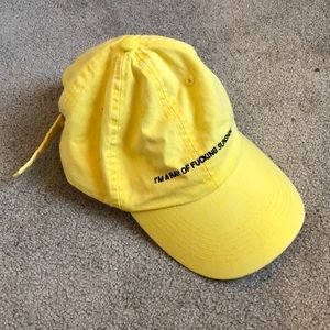 Jac vanek “I’m a ray of fucking sunshine” hat